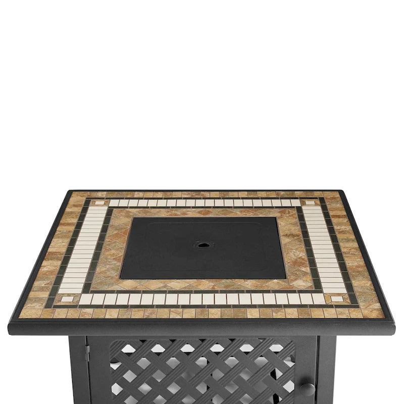 Ensemble de canapé en osier d'extérieur Crosley Bradenton 6 pièces avec table foyère - 150,5 L x 135 P x 32,5 H