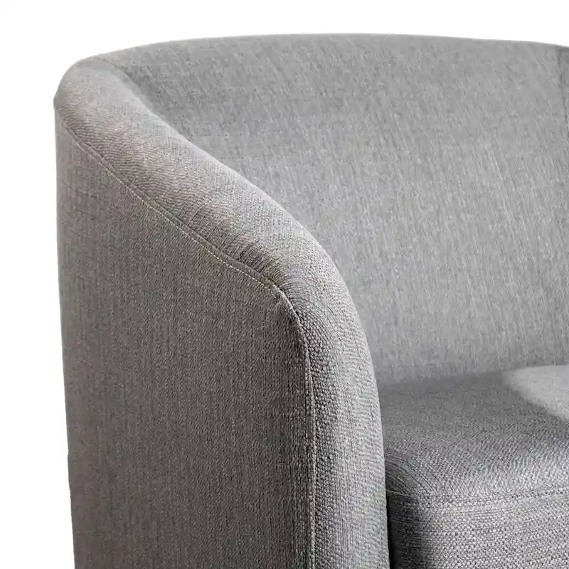 Fauteuil baquet avec piètement pivotant à 360° gainé de vinyle