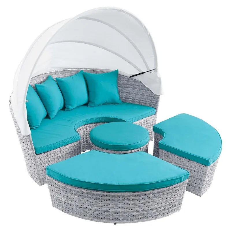 Lit de repos d'extérieur Scottsdale Canopy Sunbrella