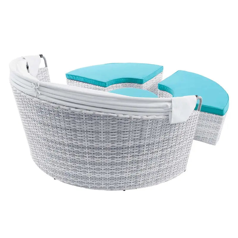 Lit de repos d'extérieur Scottsdale Canopy Sunbrella
