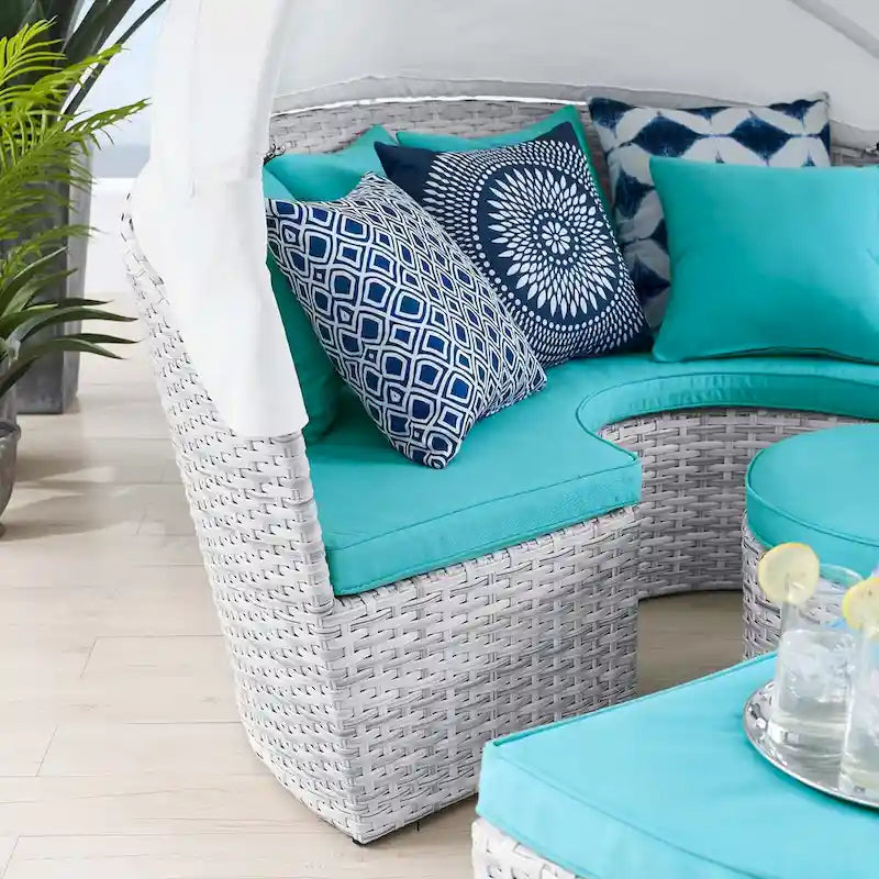 Lit de repos d'extérieur Scottsdale Canopy Sunbrella