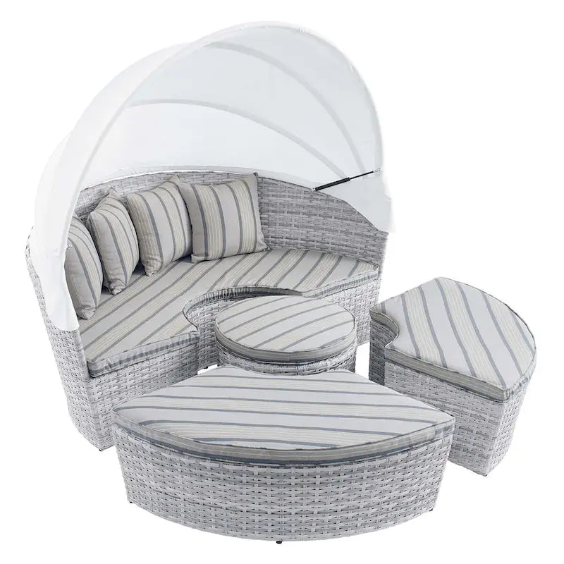 Lit de repos d'extérieur Scottsdale Canopy Sunbrella