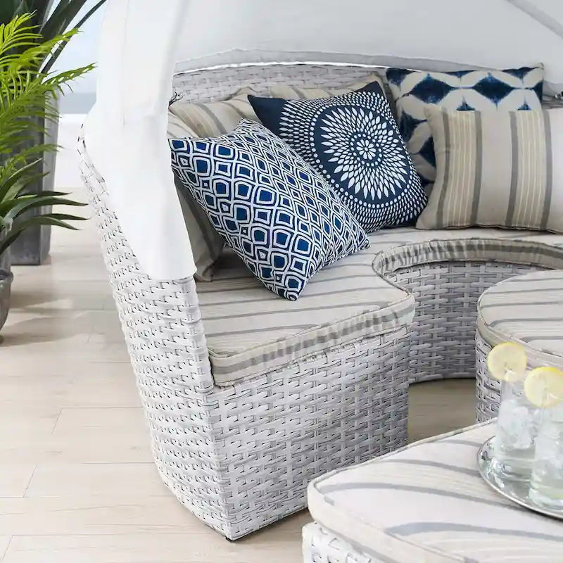 Lit de repos d'extérieur Scottsdale Canopy Sunbrella