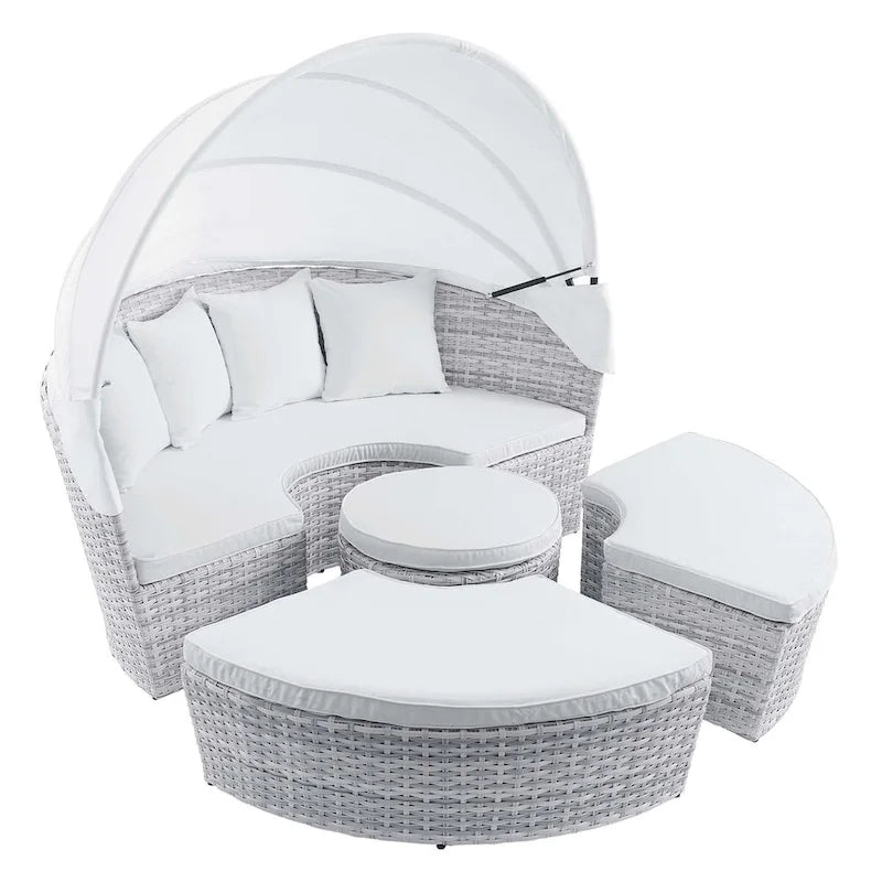 Lit de repos d'extérieur Scottsdale Canopy Sunbrella
