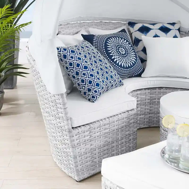 Lit de repos d'extérieur Scottsdale Canopy Sunbrella