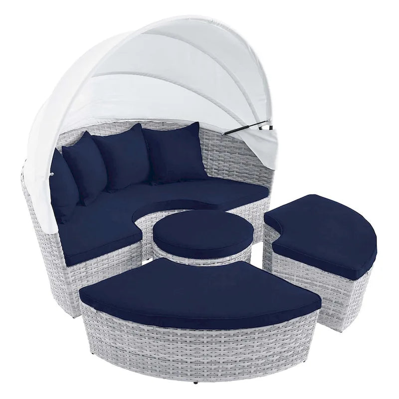 Lit de repos d'extérieur Scottsdale Canopy Sunbrella