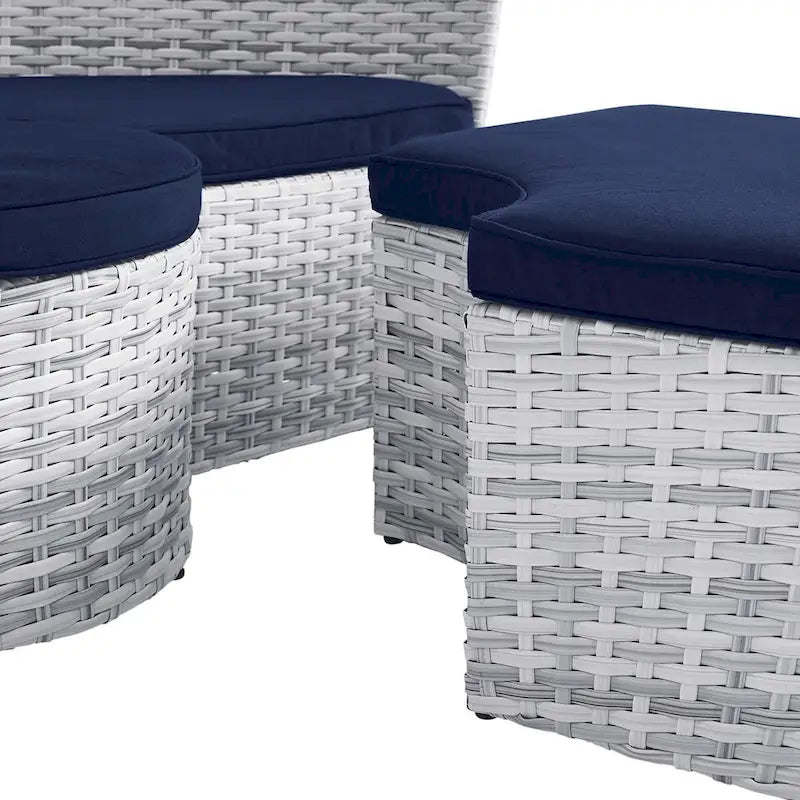 Lit de repos d'extérieur Scottsdale Canopy Sunbrella