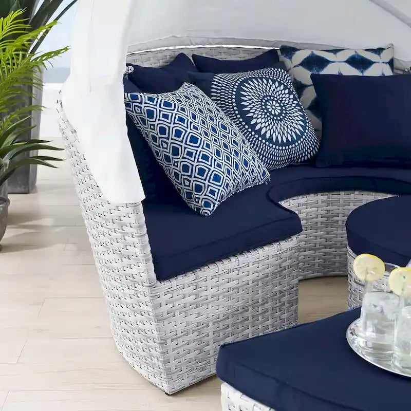 Lit de repos d'extérieur Scottsdale Canopy Sunbrella
