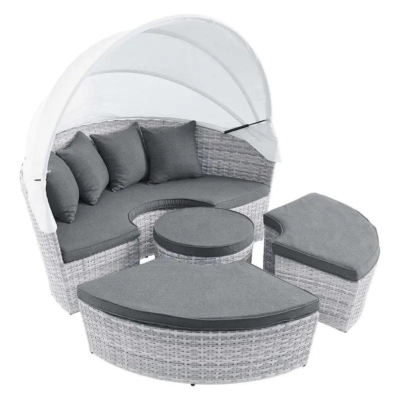 Lit de repos d'extérieur Scottsdale Canopy Sunbrella