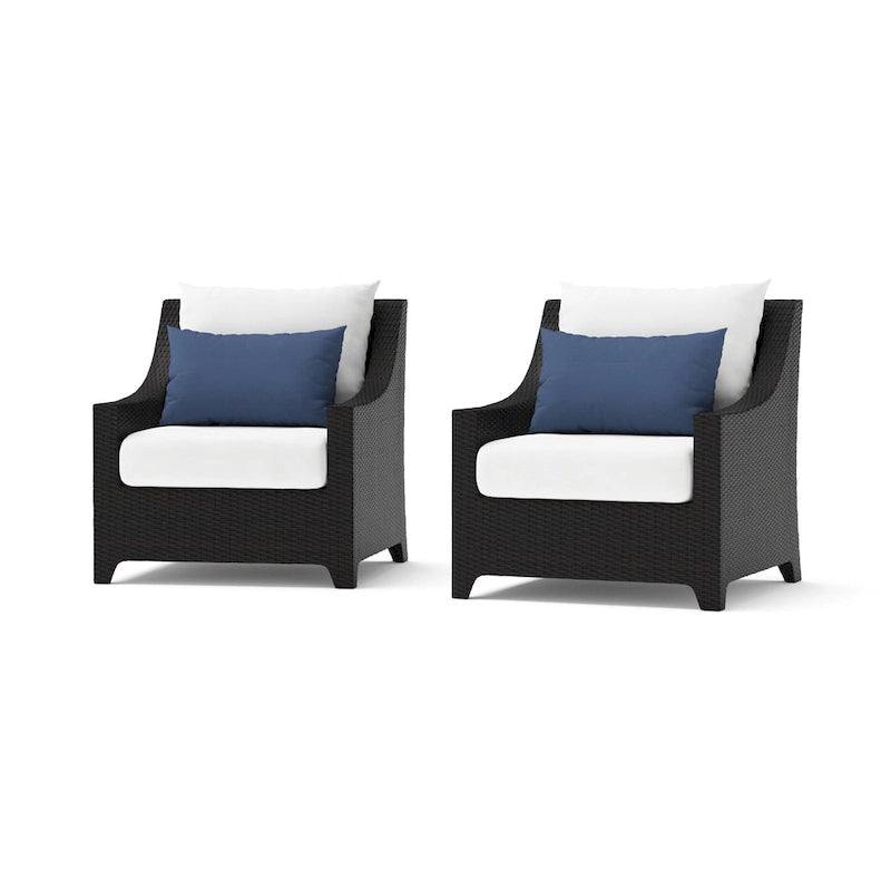 Fauteuils de jardin Deco 2 pièces Sunbrella - 30 po L x 33 po P x 32 po H