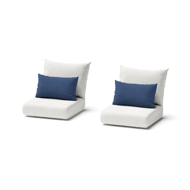 Fauteuils de jardin Deco 2 pièces Sunbrella - 30 po L x 33 po P x 32 po H