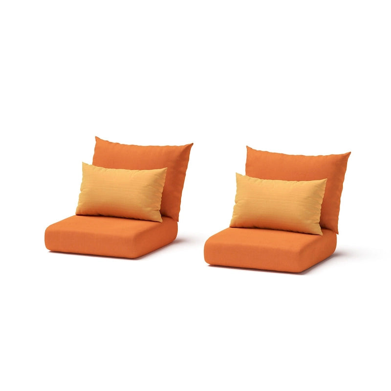Fauteuils de jardin Deco 2 pièces Sunbrella - 30 po L x 33 po P x 32 po H