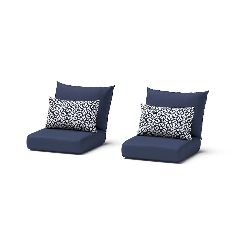 Fauteuils de jardin Deco 2 pièces Sunbrella - 30 po L x 33 po P x 32 po H