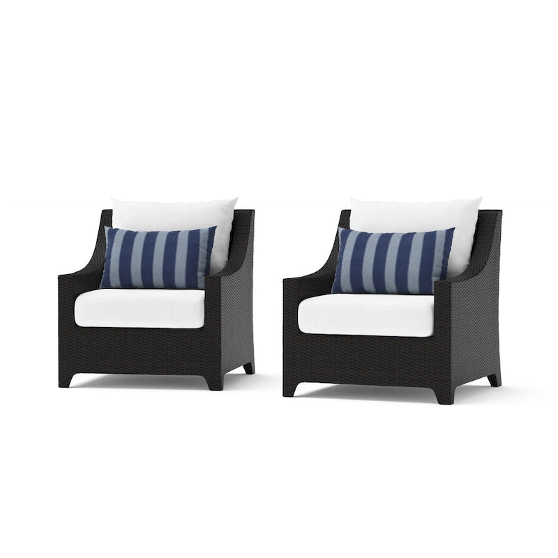 Fauteuils de jardin Deco 2 pièces Sunbrella - 30 po L x 33 po P x 32 po H