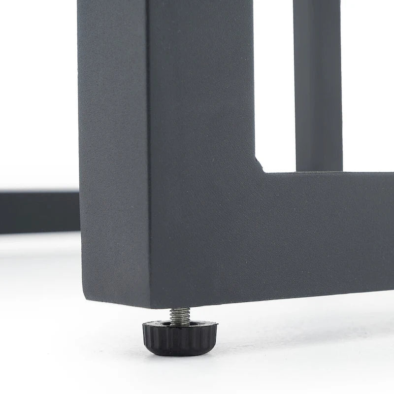 Ensemble de salon de jardin Milo Gray Sunbrella, 8 pièces, avec fauteuils pivotants