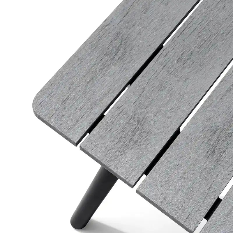 VredHom Ensemble de salle à manger d'extérieur 7/9 pièces avec chaises empilables