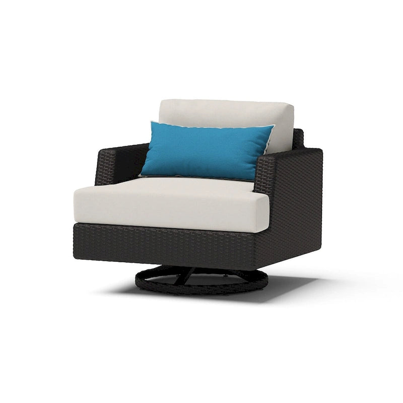 Chaises de salon de jardin Portofino Comfort 2 pièces avec mouvement Sunbrella