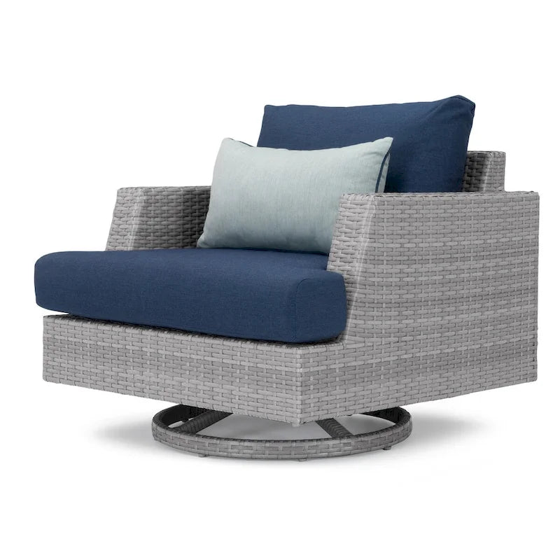 Chaises de salon de jardin Portofino Comfort 2 pièces avec mouvement Sunbrella