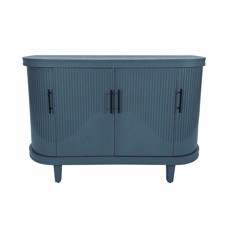 Console en bois de 120 cm et meuble-bar à café