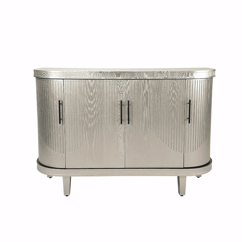 Console en bois de 120 cm et meuble-bar à café