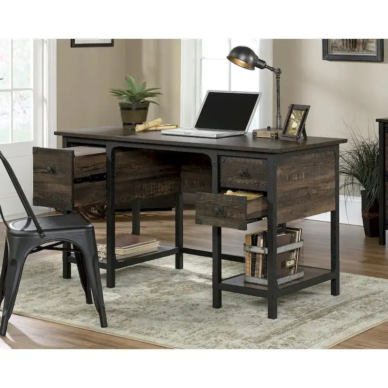 Bureau double piédestal