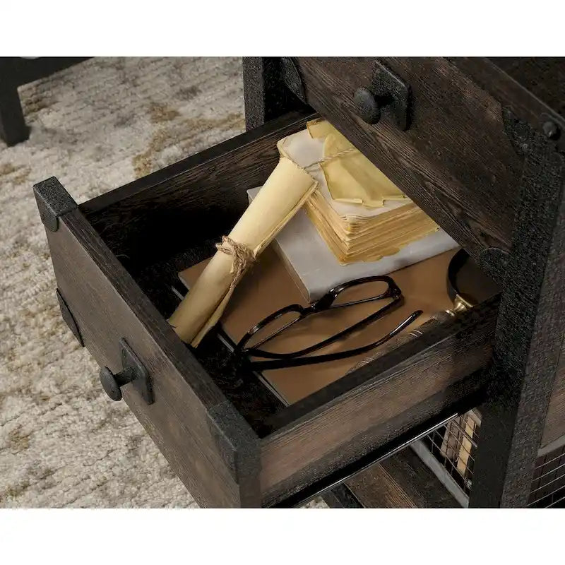 Bureau double piédestal