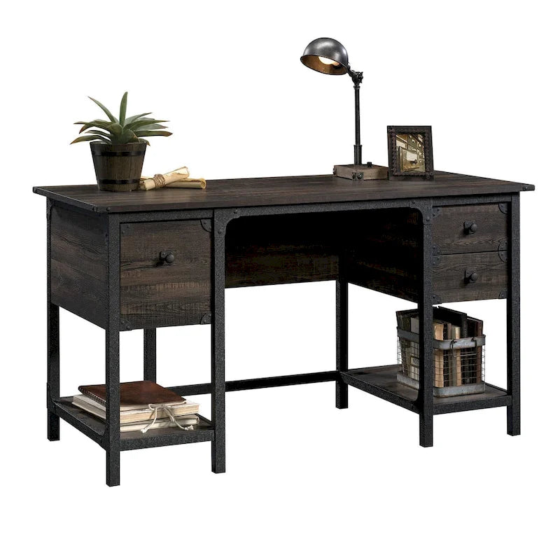 Bureau double piédestal