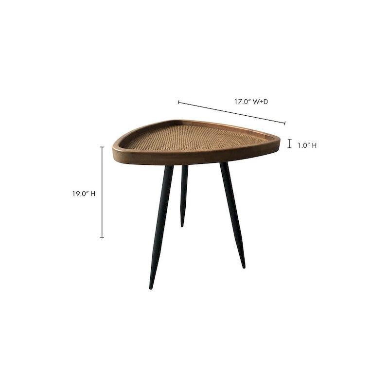 Plateau de table d'appoint - 17L x 17P x 19H