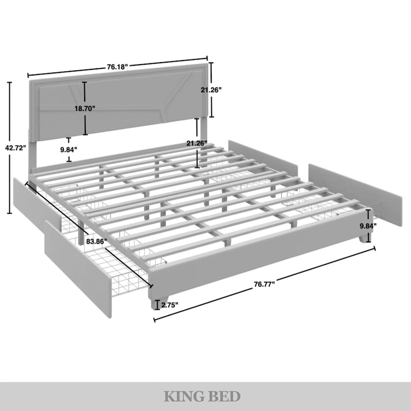 Lit Plateforme Élégance