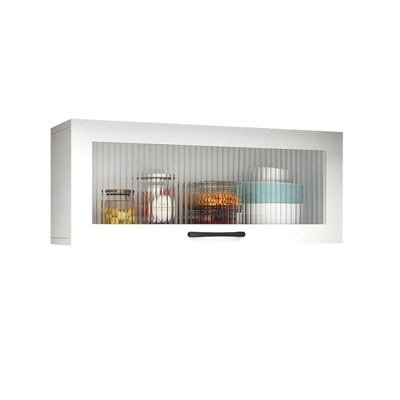 Vaisseliers muraux en bois blanc pour la cuisine