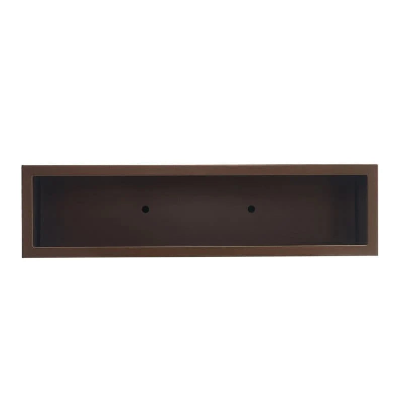 Jardinière Métallique Haute pour Plantes d'Extérieur, 38 po L x 10 po l x 30 po H, Longue et Haute Jardinière en Métal - 38x30x10