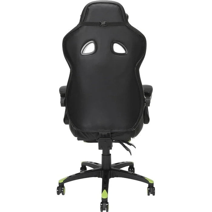 Chaise de jeu RESPAWN 110 Pro - Chaise de jeu avec repose-pieds, chaise de bureau ergonomique